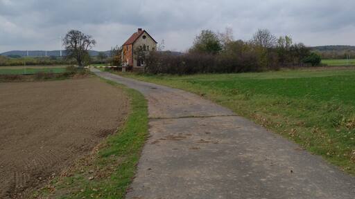 The Steinfeld (Stonefield) near Harlingerode at the approximate position of the lost village Döringerode.