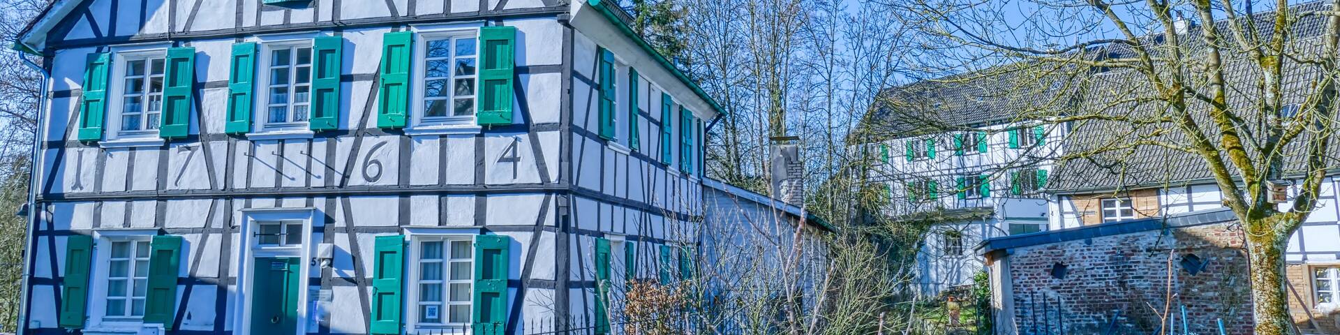 Historischer Ortskern in Gruiten Dorf