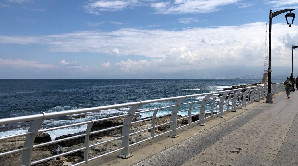 Beirut is a vibrant city with an amazing promenade - perfect for a run #lifeatexpedia #travel