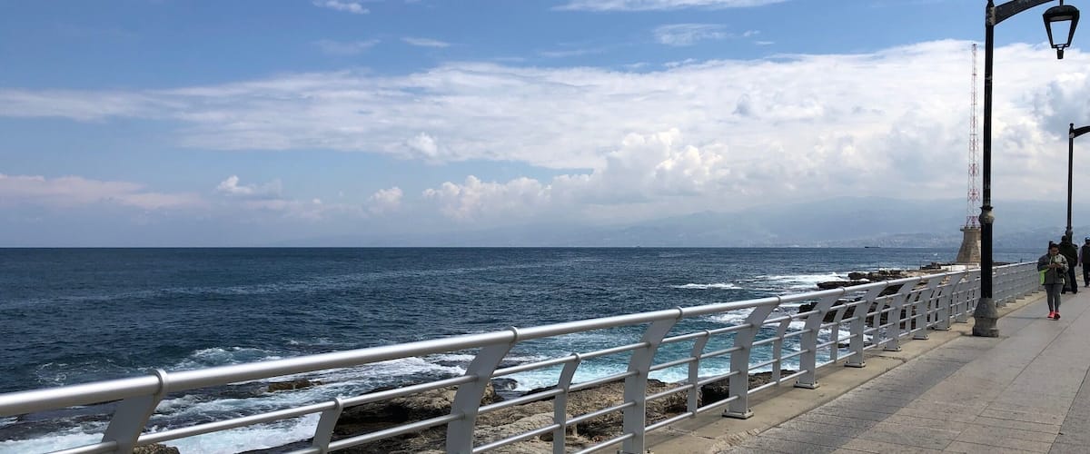 Beirut is a vibrant city with an amazing promenade - perfect for a run #lifeatexpedia #travel
