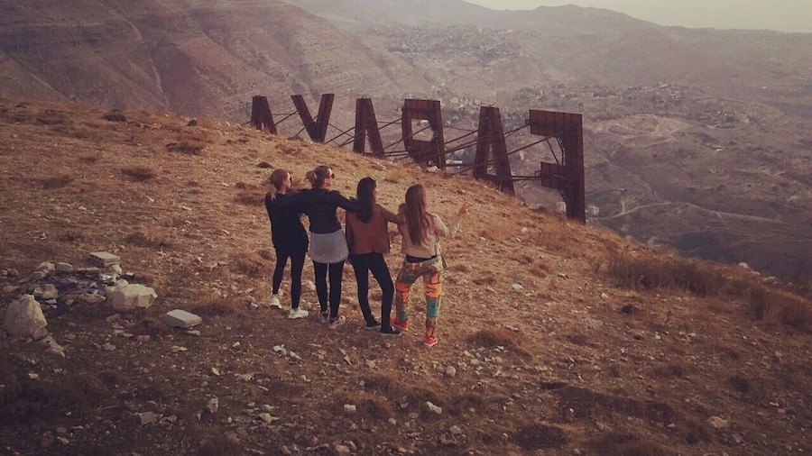 We managed to reach the top of Faraya #lifeatexpedia