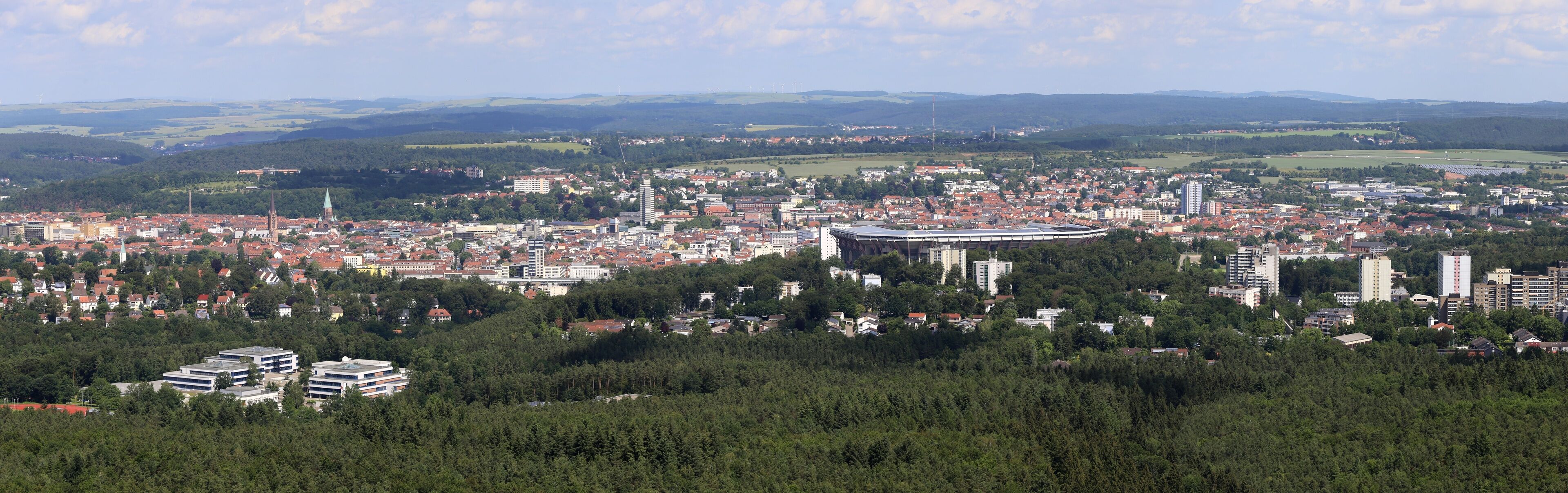 Stadtansicht von Kaiserslautern
