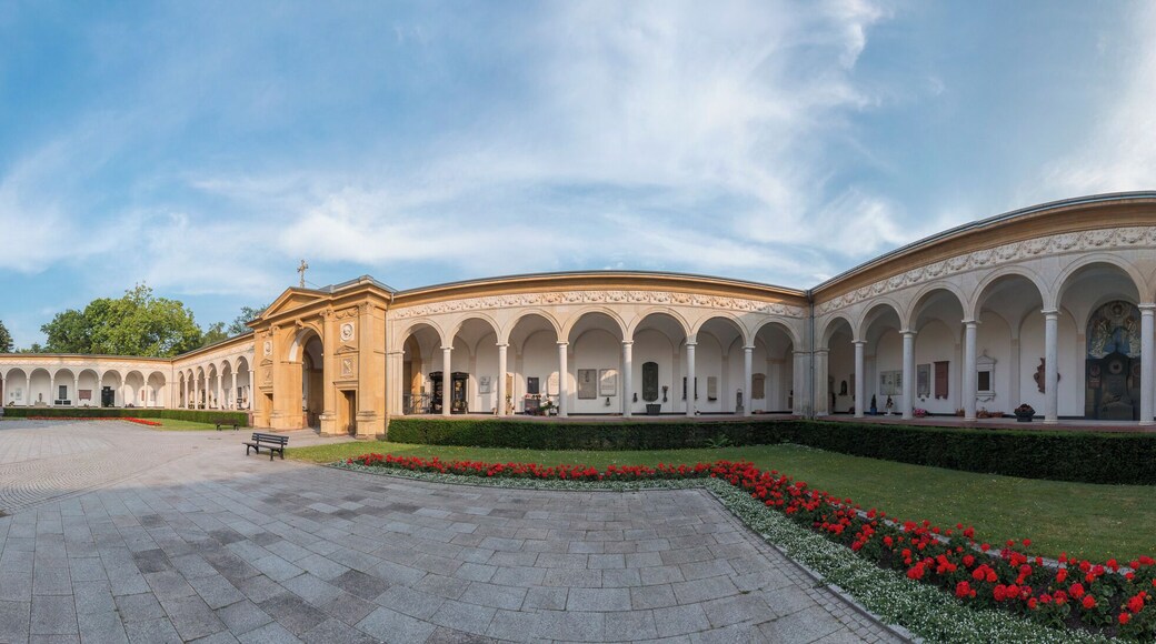 The campo santo of the Hauptfriedhof Karlsruhe