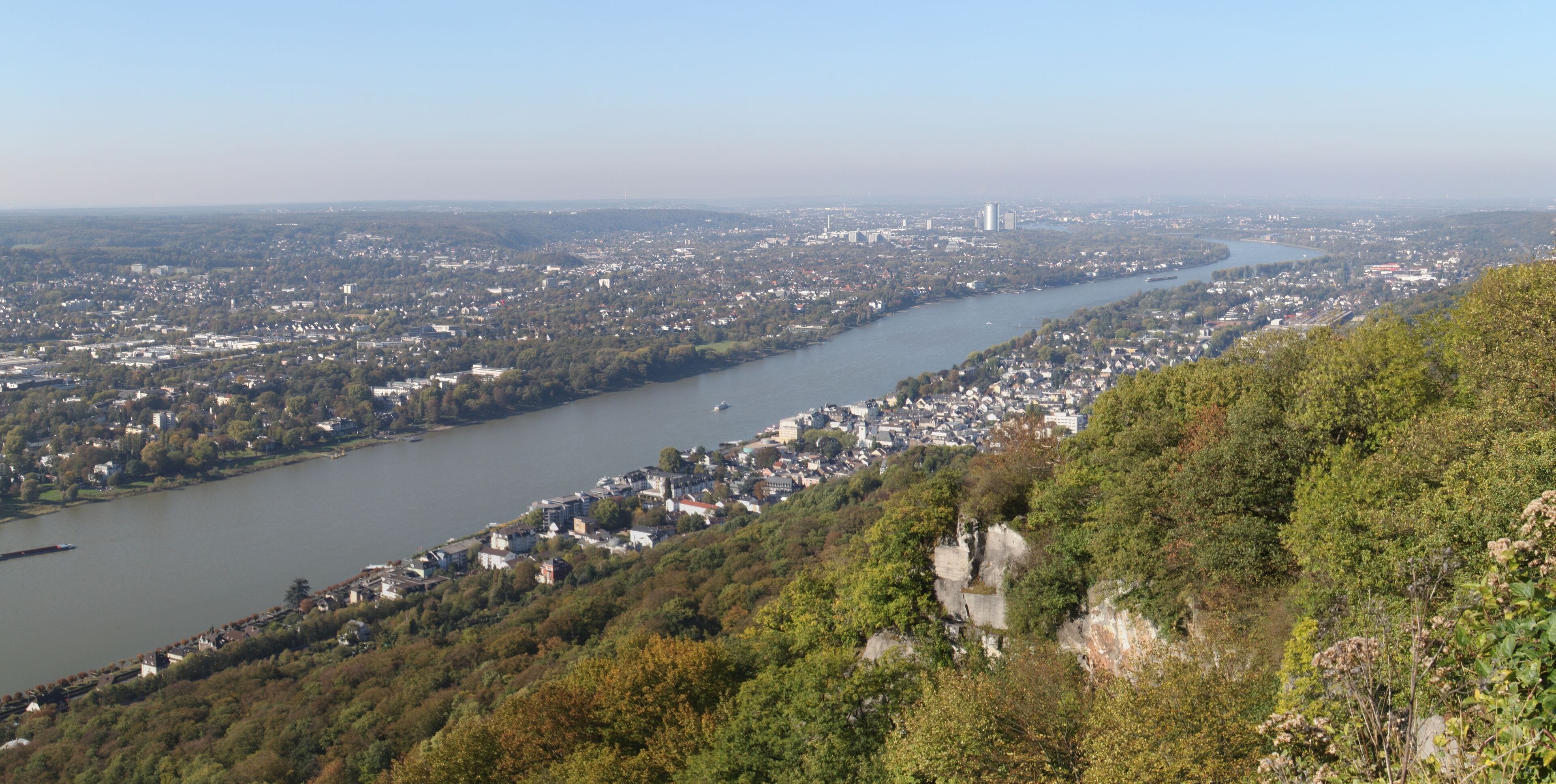 Blick vom Drachenfels (Siebengebirge)