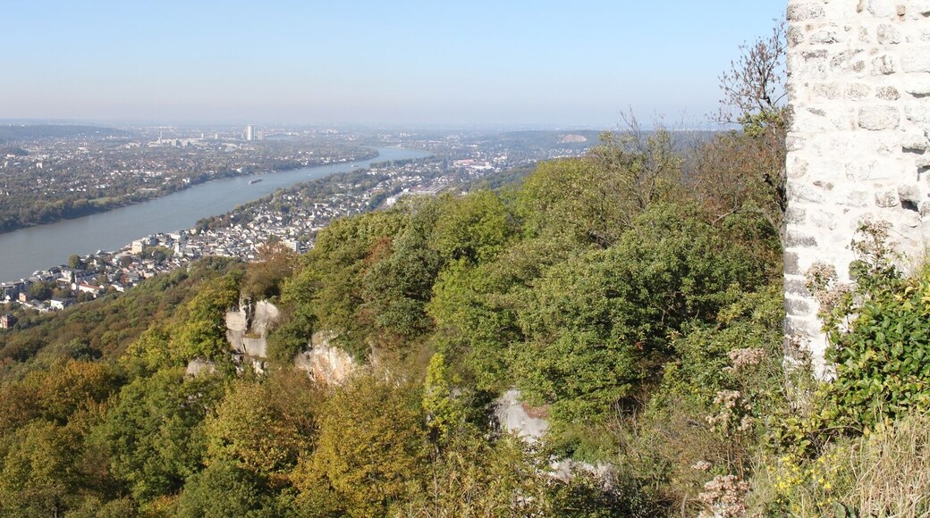 Blick vom Drachenfels (Siebengebirge) auf das Rheintal bei Bad Godesberg