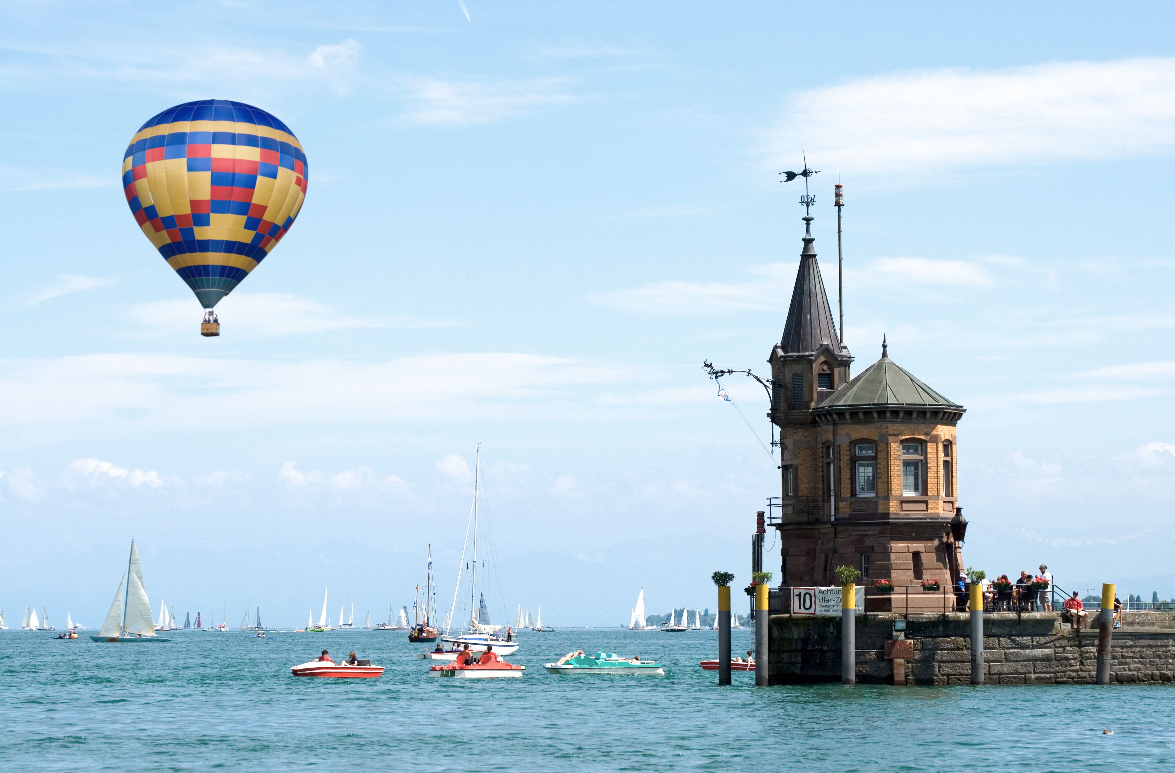 Hafen in Konstanz - Bodensee - Deutschland