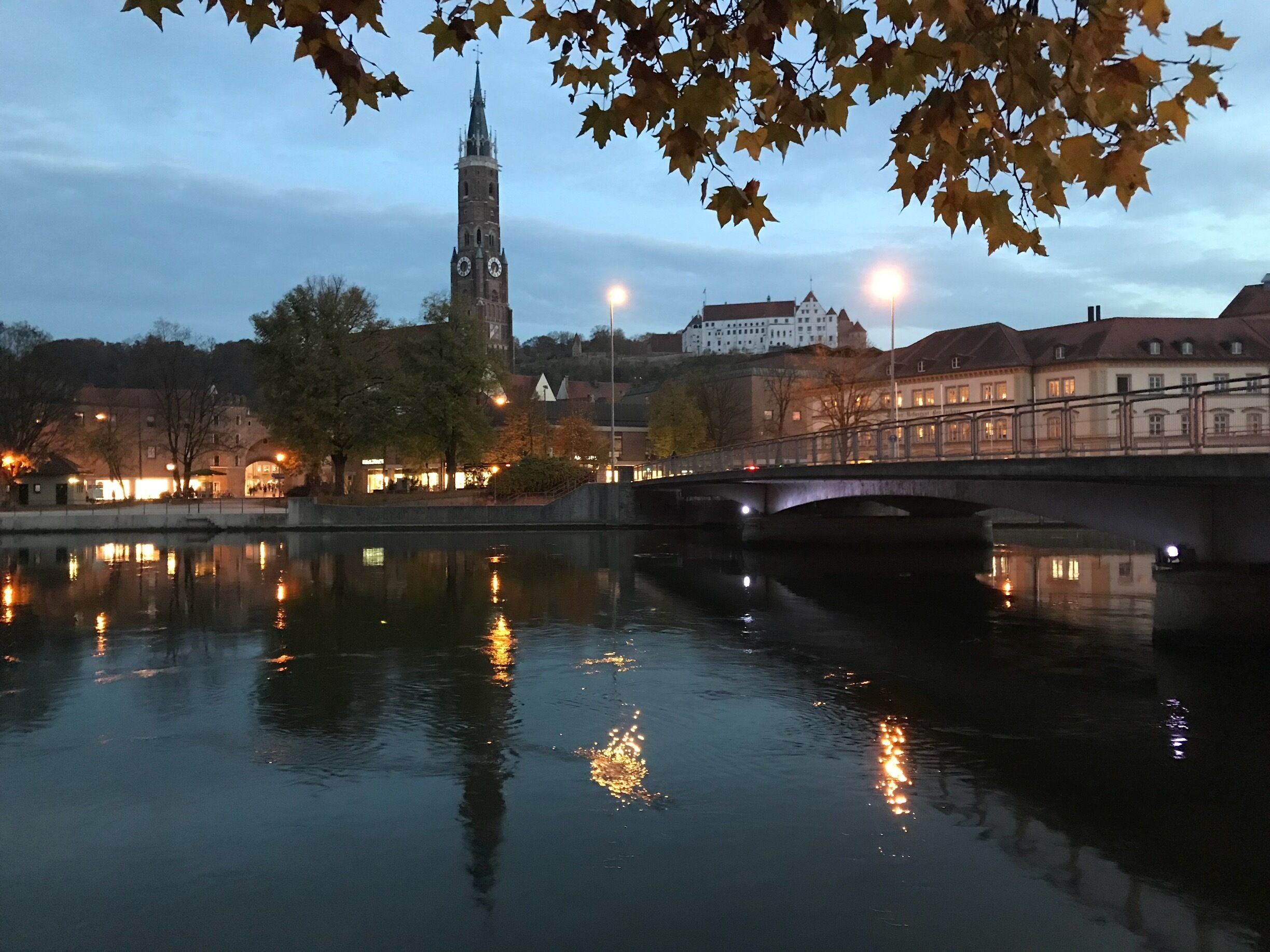 Cathedral and Castle by night