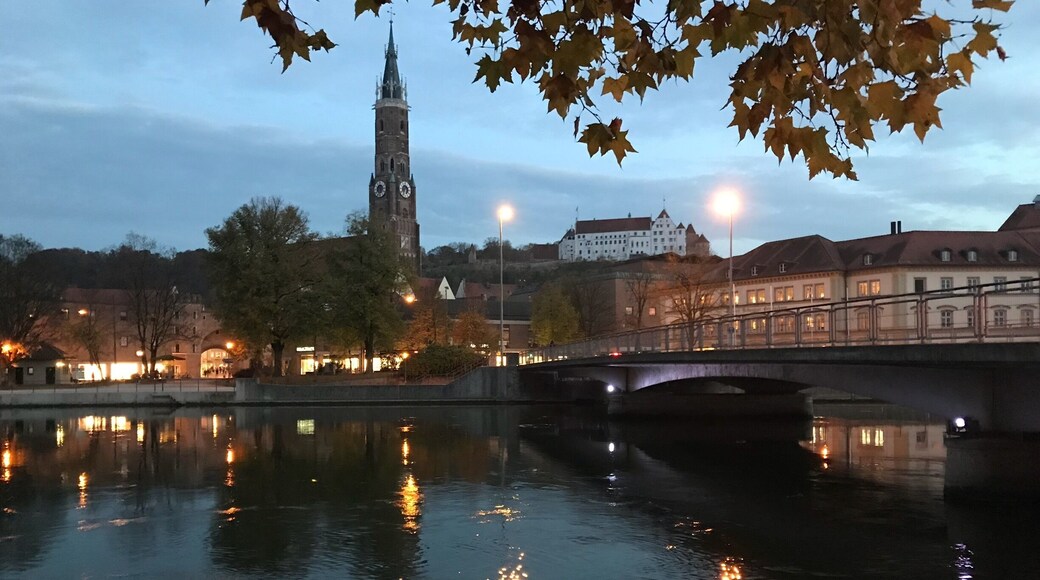 Cathedral and Castle by night