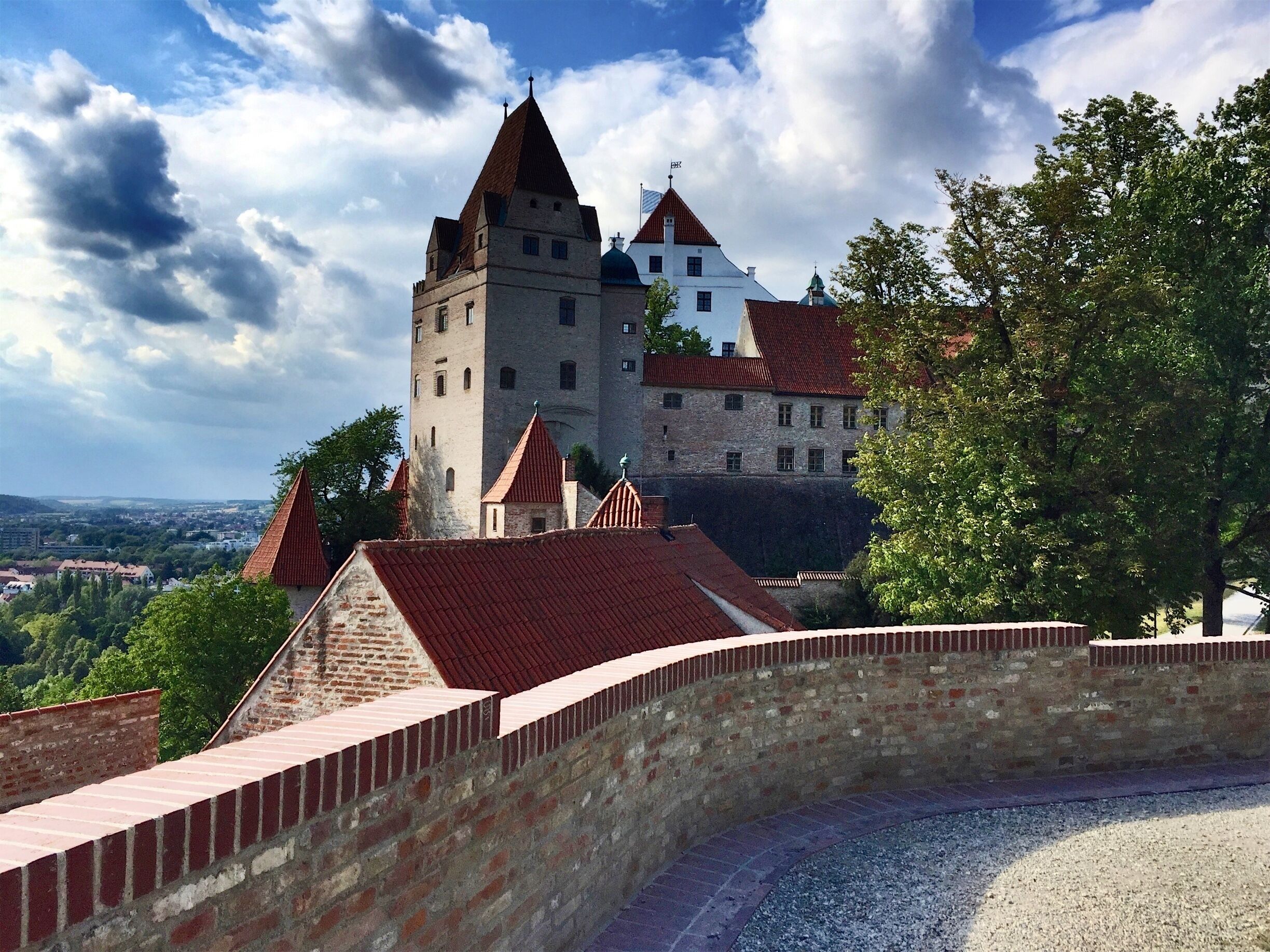 Trausnitz Castle is a medieval castle situated in Landshut, Bavaria in Germany.

It was the home of the Wittelsbach dynasty, and it served as their ducal residence for Lower Bavaria from 1255–1503, and later as the seat of the hereditary rulers of the whole of Bavaria. The castle was founded in 1204 by Duke Ludwig I.