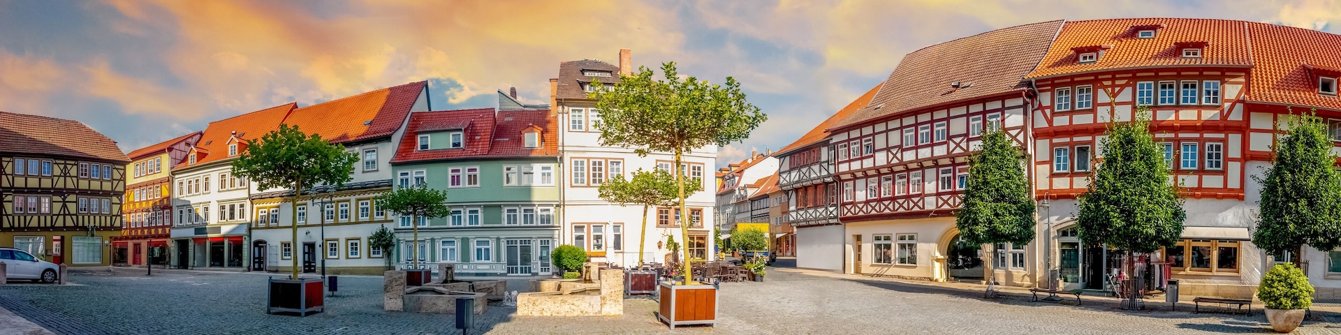 Altstadt, Bad Langensalza, Thüringen, Deutschland