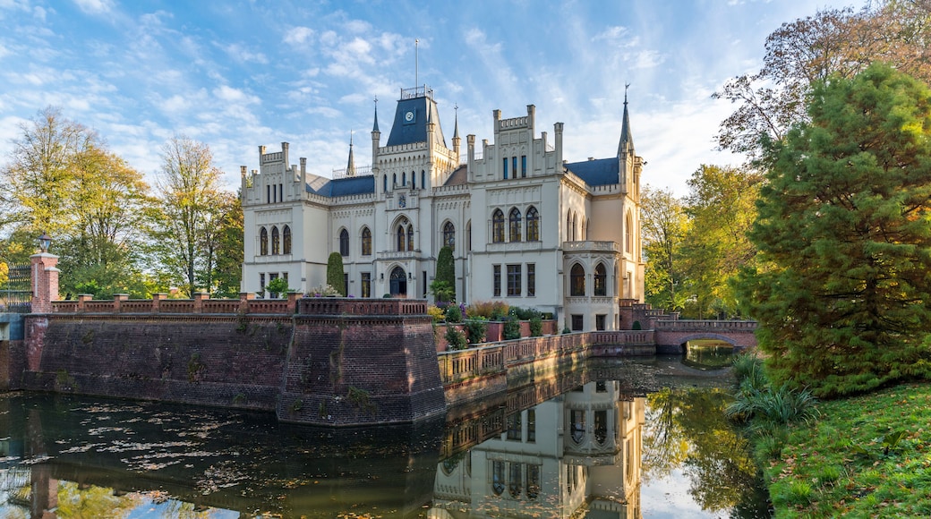 Evenburg Castle in Leer built in neo-Gothic style