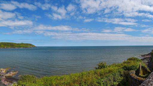 Panorama Youghal Lighthouse im County Cork / Irland