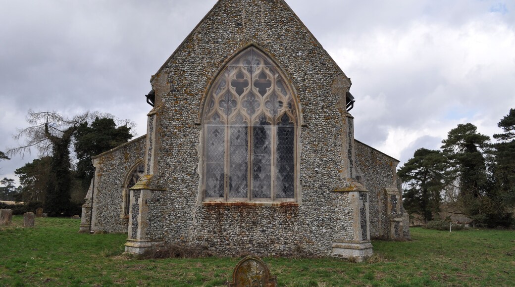 All Saints Church, Stanford This is All Saints church, Stanford. This church is situated inside the STANTA military battle training area and I visited on 26th March 2010 with special permission from the MoD. The area was originally established in 1942 when a battle training area was required. Military exercises were already known in the area; tanks had trained at Thetford in the First World War. The complete takeover involved the evacuation of the villages of Buckenham Tofts, Langford, Stanford, Sturston, Tottington and West Tofts. All residents were evactuated in 1942.