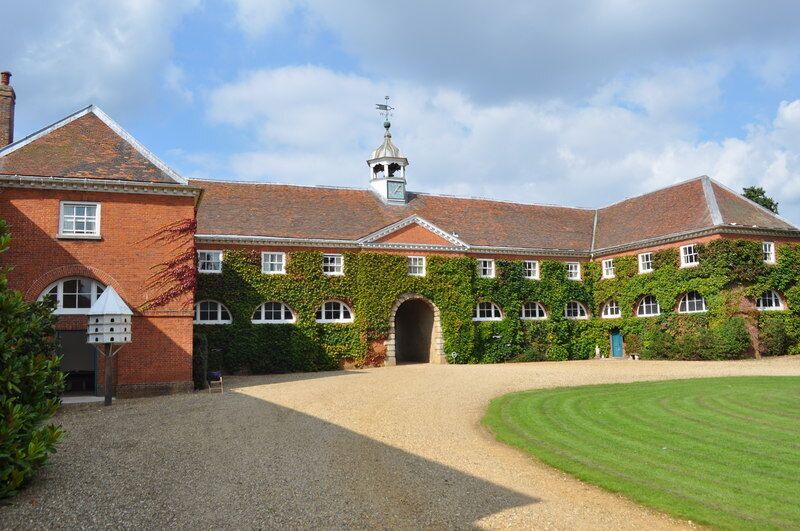 Euston Hall Gatehouse. A view of the gatehouse at Euston Hall.