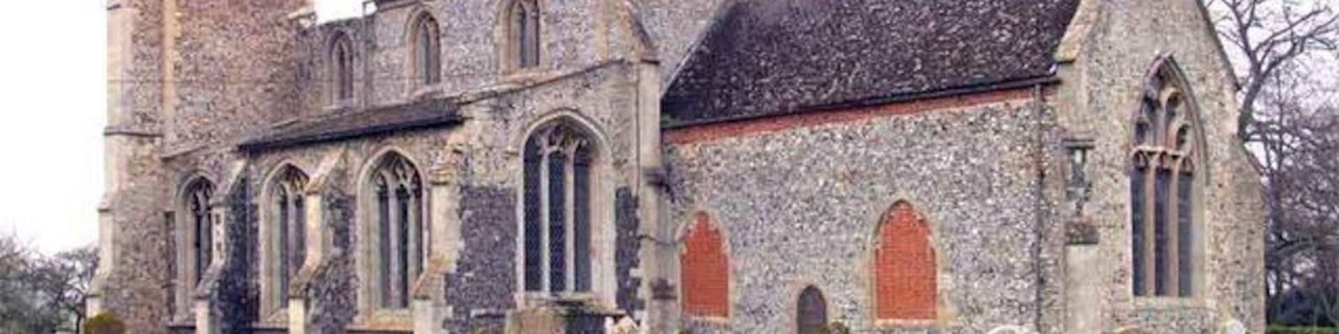 St Andrew, Little Cressingham, Norfolk This church has a collapsed west tower.