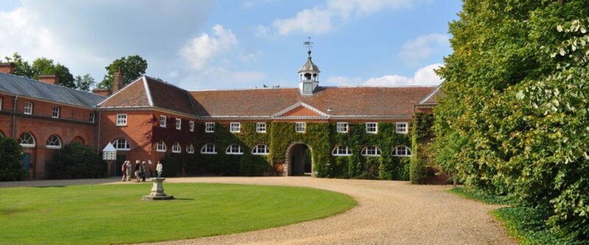 Euston Hall Gatehouse. A view of the gatehouse at Euston Hall.