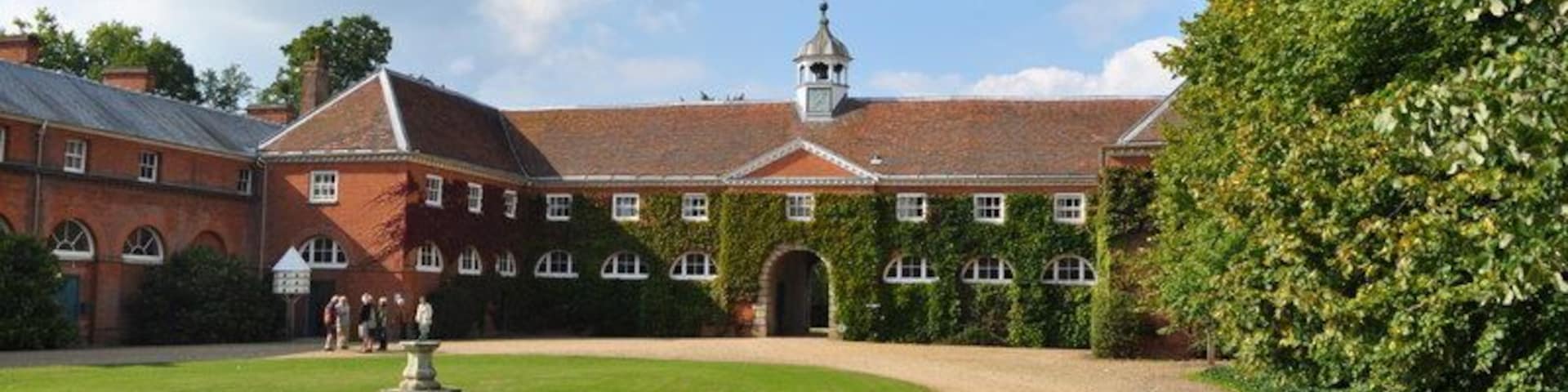 Euston Hall Gatehouse. A view of the gatehouse at Euston Hall.