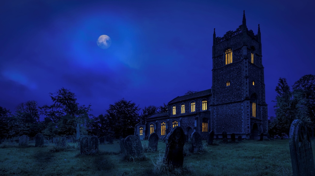 All Saints Church. The ancestors of Admiral Nelson, including his father, were rectors of the parish church of All Saints at Hilborough between 1734 and 1806.