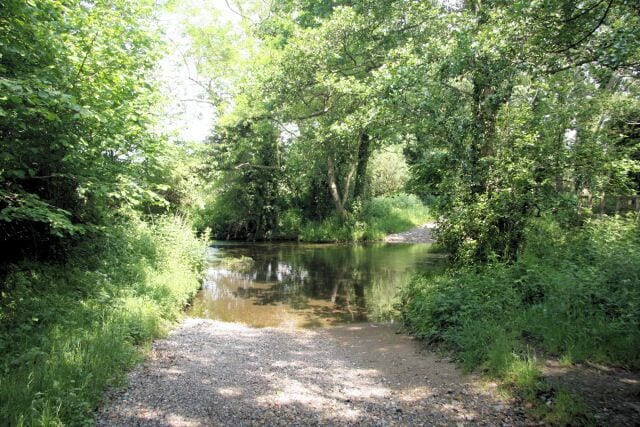 Ford at Home Lane The River Wissey crosses this lane and the ford is often too deep for motorised vehicles to cross. The lane ends further up the hill, where it meets the northern limit of the Stanta military training area.
