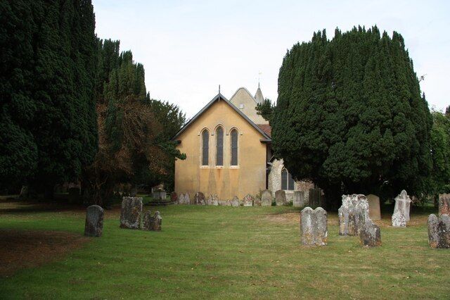 St.Mary's church East end of the historic St.Mary's church at Hadlow