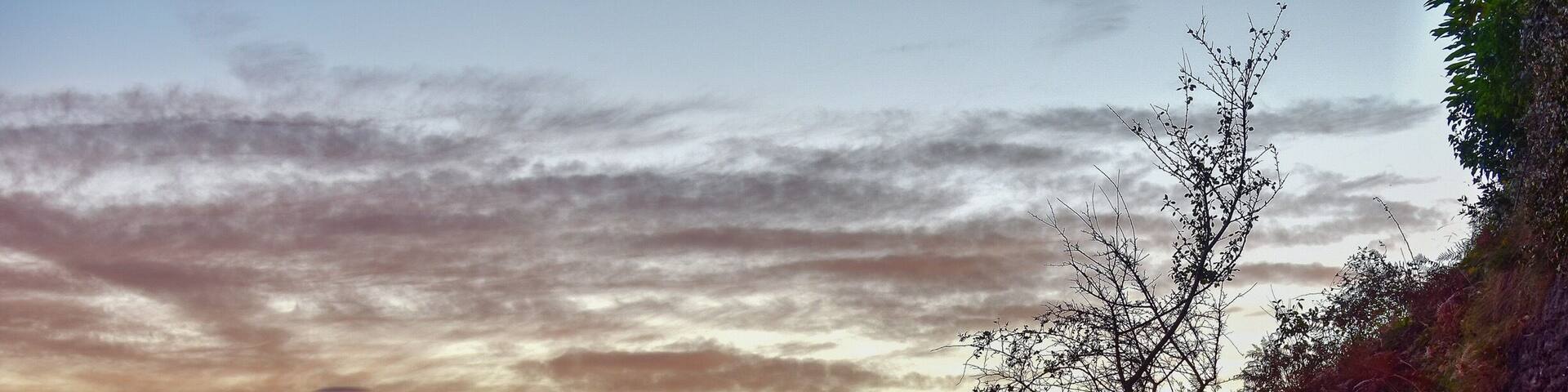 An autumn sunrise.
Taken on the Coast path at Babbacombe in Torquay, Devon UK.