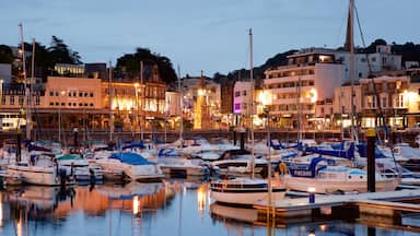 Torquay featuring a marina, boating and a coastal town