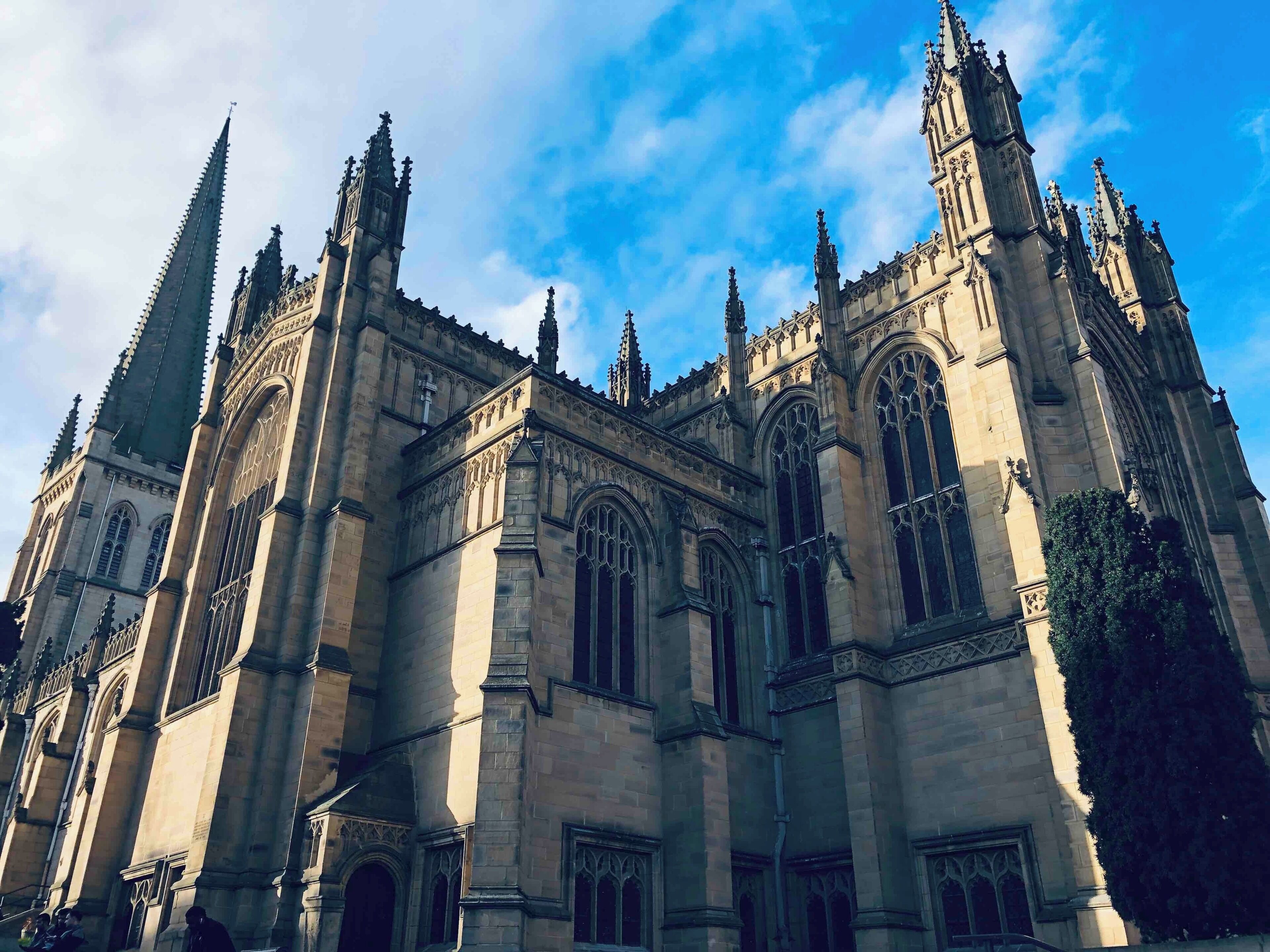 Wakefield Cathedral, West Yorkshire, UK.
Built: c.1300-1905, Gothic architecture.
A place where you can experience some sense of peace, quiet and tranquility!