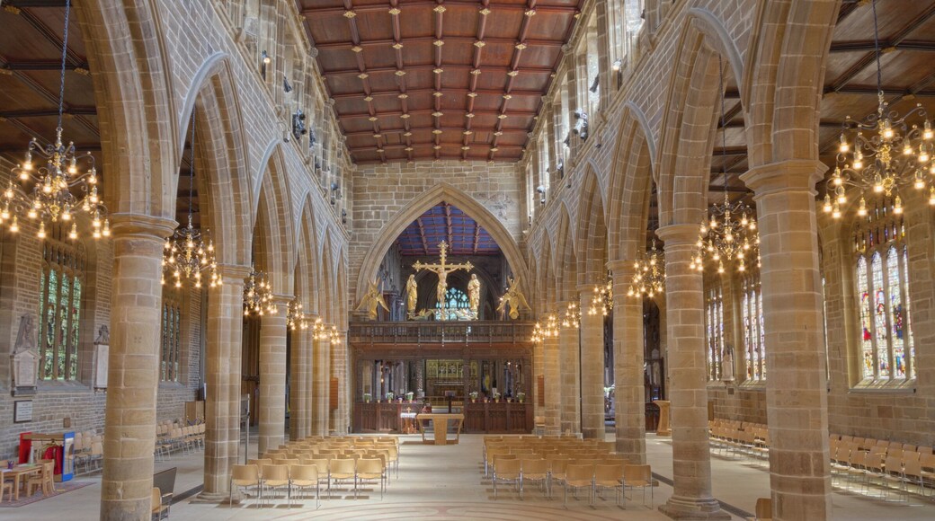 Here is an hdr photograph taken from Wakefield Cathedral. Located in Wakefield, Yorkshire, England, UK.