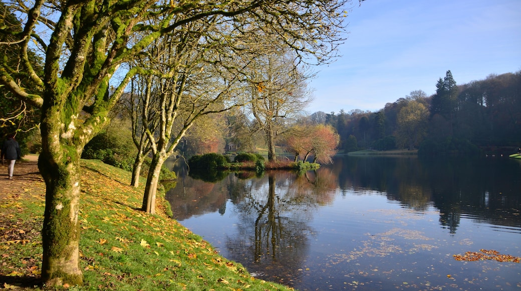 Stourhead Gardens in Autumn Colour