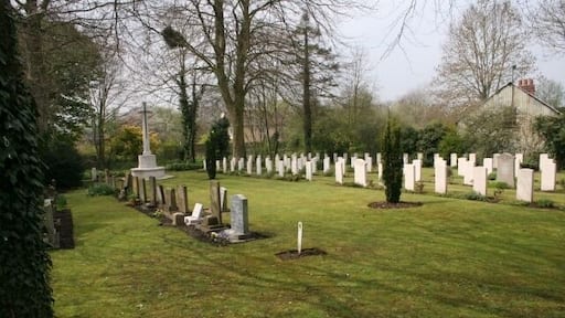 Codford St Mary. ANZAC War Graves cemetery near the church, a wonderfully peaceful place.