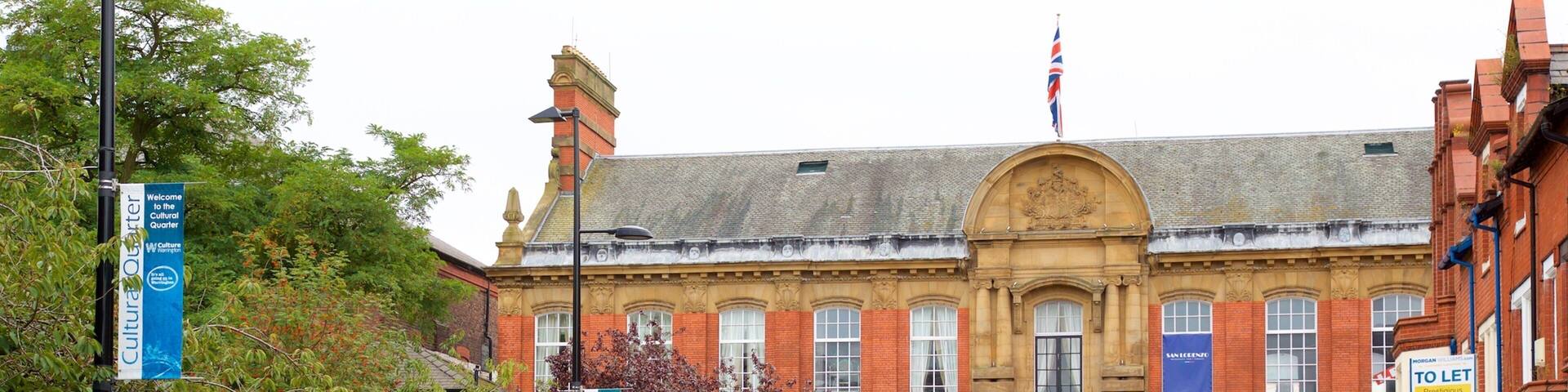 Warrington caracterizando arquitetura de patrimônio