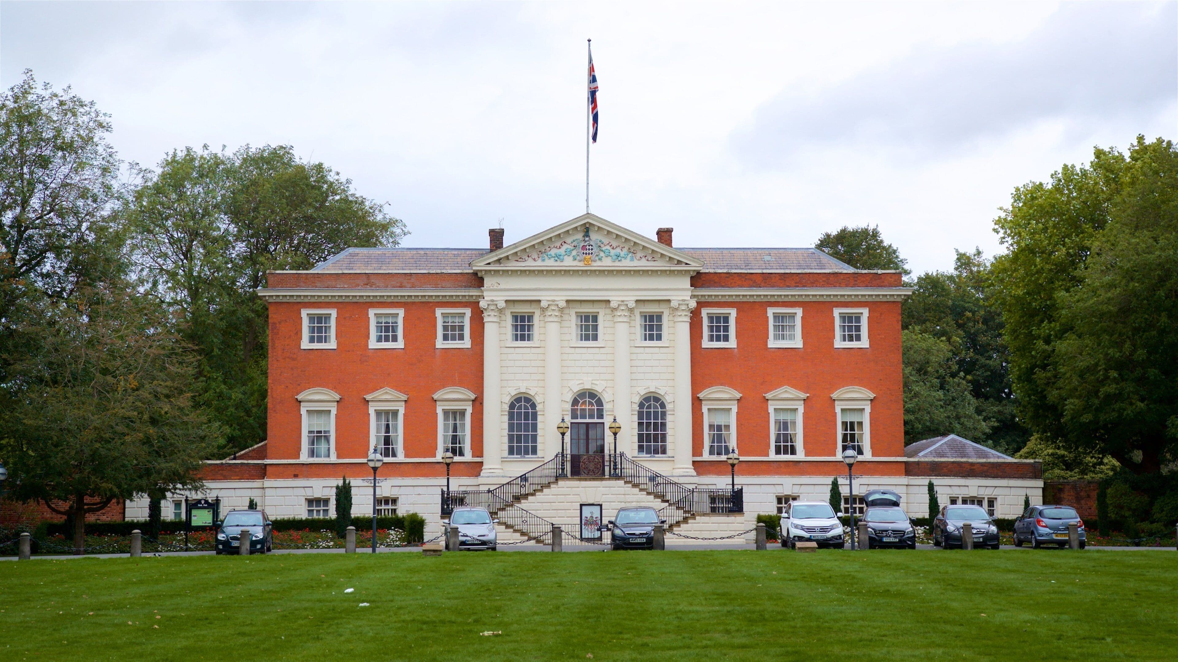 Warrington which includes heritage architecture and a house