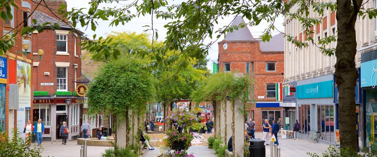 Warrington som inkluderar blommor