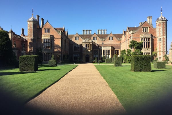 Beautiful manor house, Charlecote Manor near Wellsbourne, England.