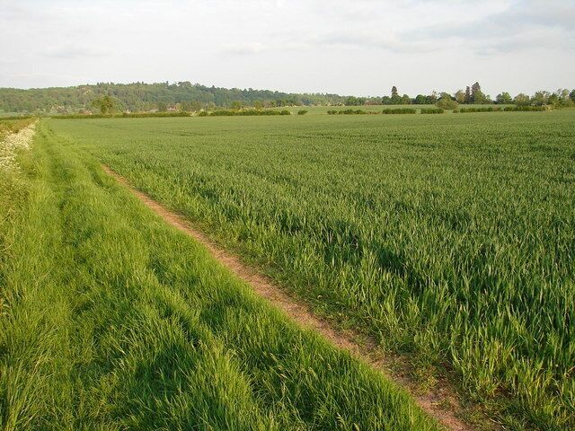 Fields Near Walton Taken from the public footpath.