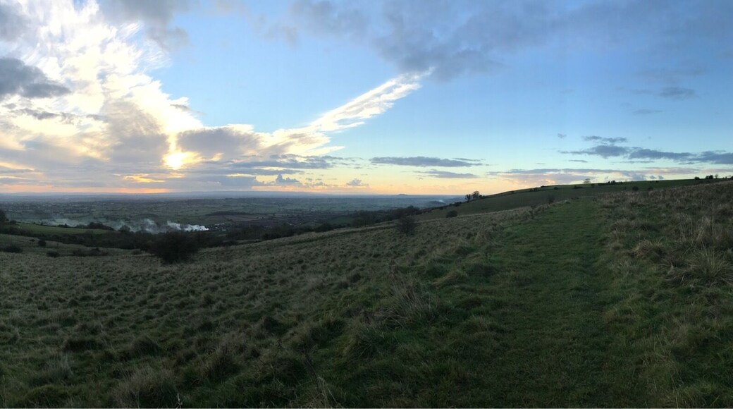 Awesome spot to watch the sun set! Just watch out for the sheep poo!