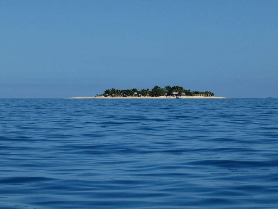 South Sea Island. Cute little island about a 20 minute boat ride from Nadi mainland. Popular spot for snorkeling and going on the semi-sub.