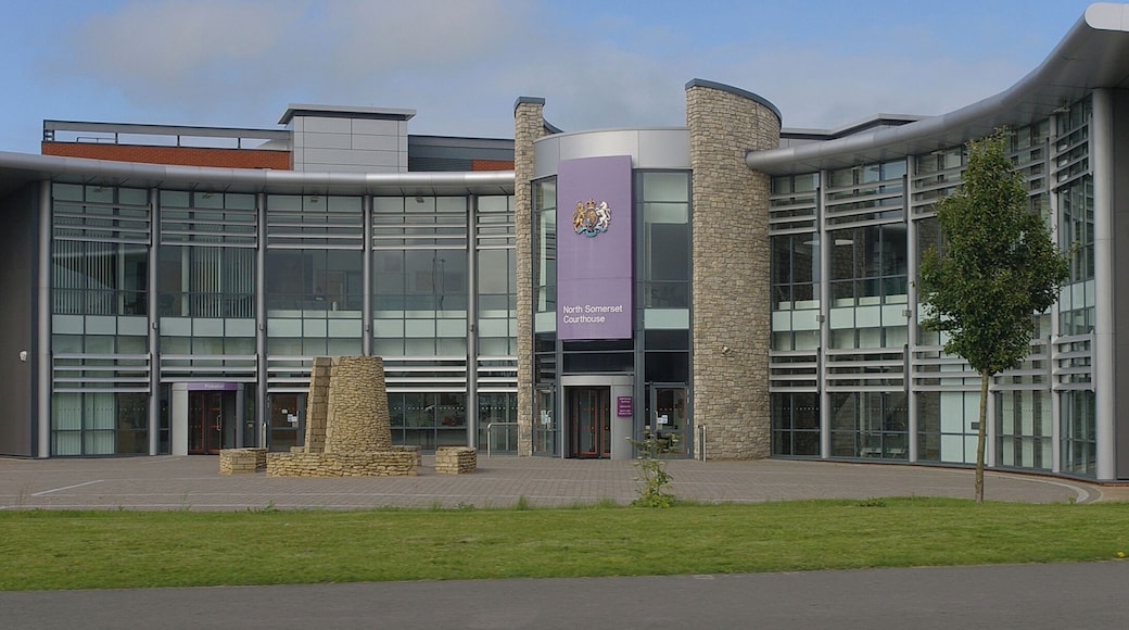 The North Somerset Courthouse in Weston-super-Mare.