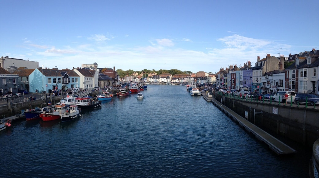 View of harbour from the bridge