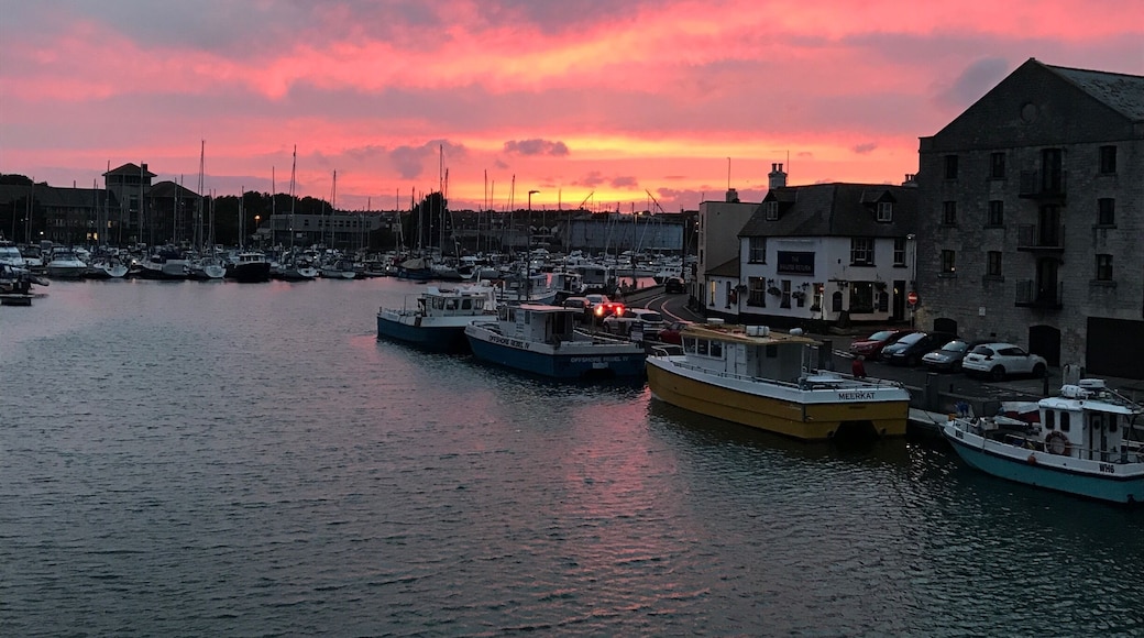 Der Hafen von Weymouth ist traumhaft