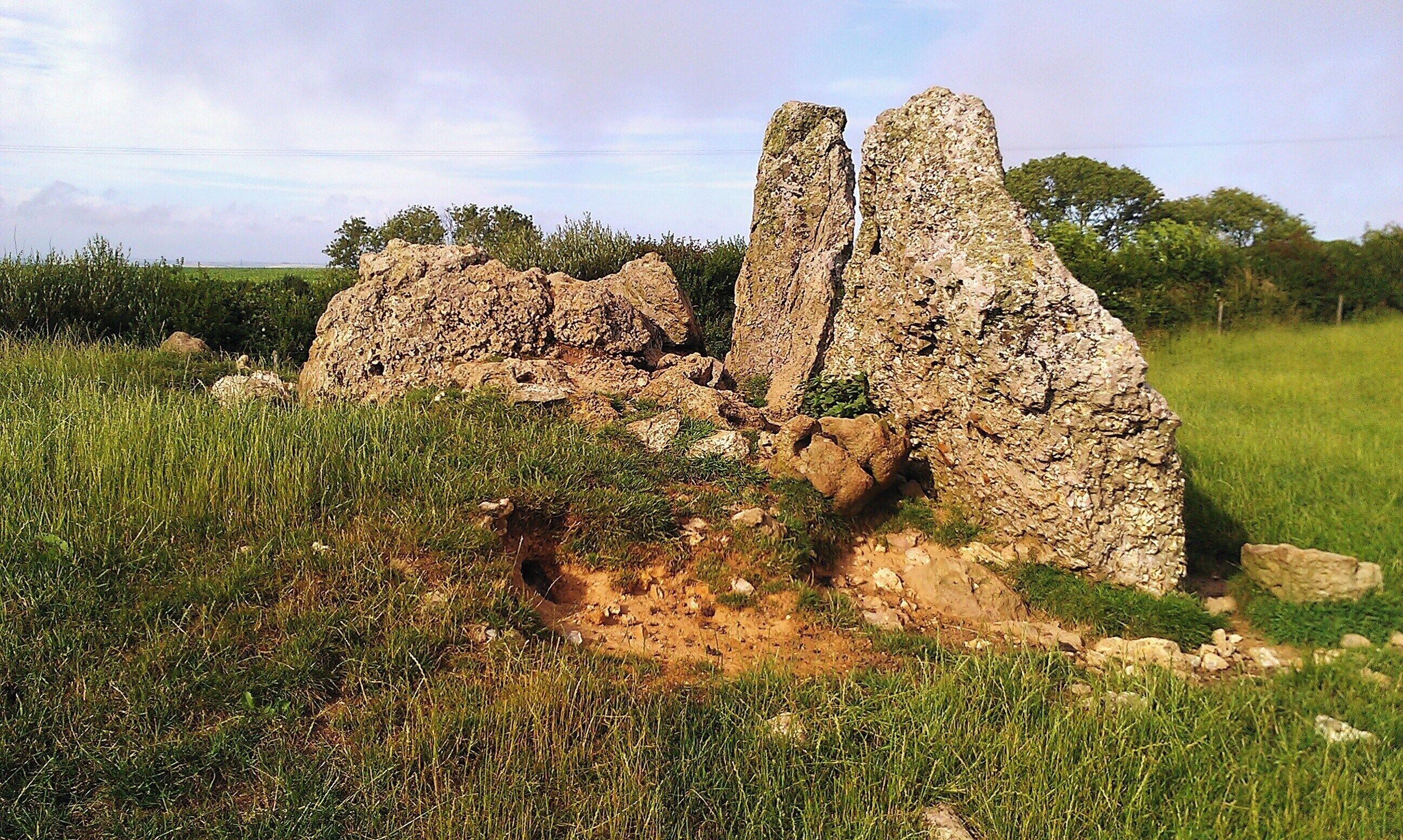 The Grey Mare and Her Colts chambered tomb in Dorset, taken by myself in July 2013.