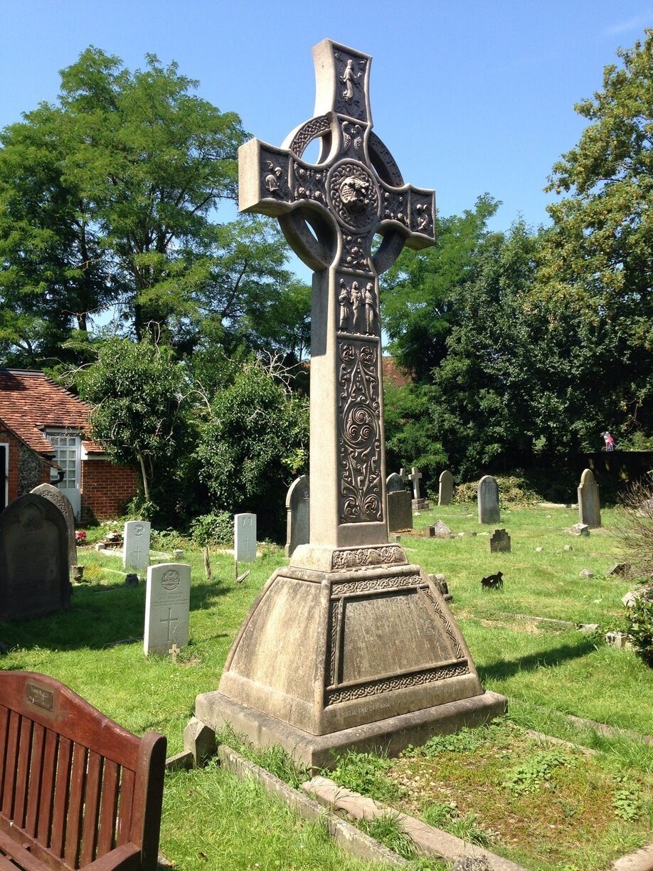 Massive Celtic tomb stone 