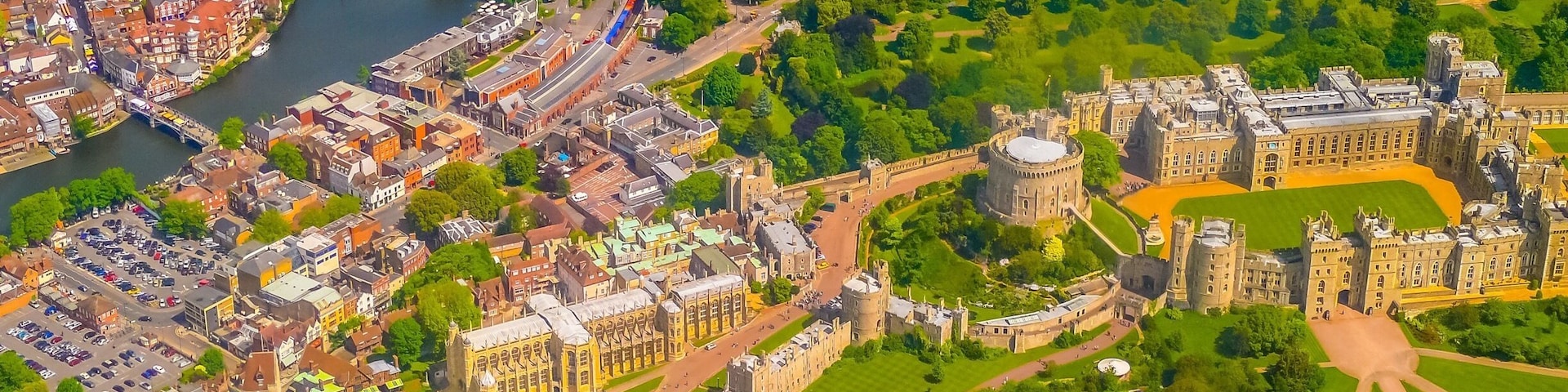 From BA, through the windows.