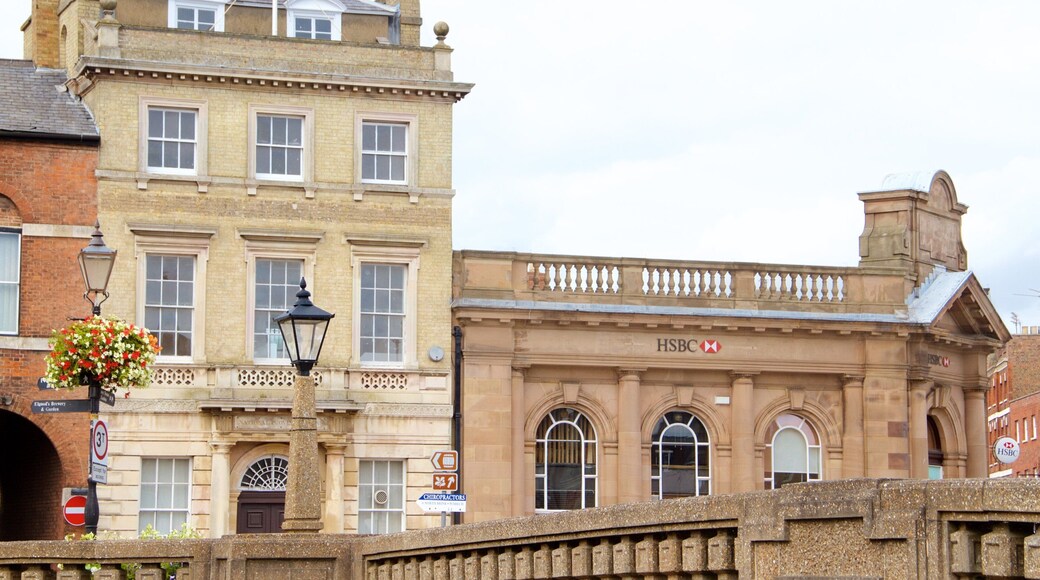 Wisbech inclusief historische architectuur
