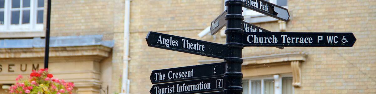 Cambridge montrant signalisation