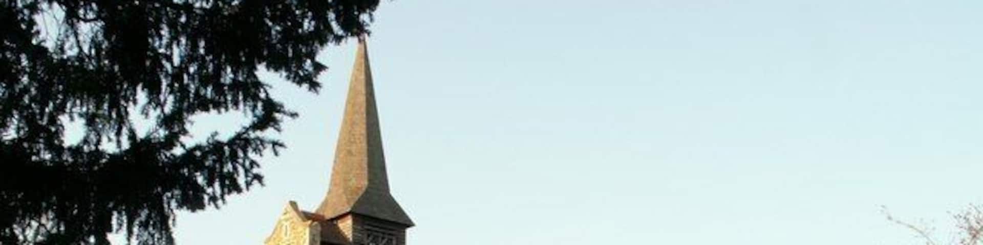 All Saints; the parish church of Great Braxted; All Saints; the parish church of Great Braxted This church stands in a very pleasant setting in the grounds of Braxted Park. The church is basically a Norman building with some later additions. The 13th century chancel was originally apsed. The materials used to build the church include Roman bricks, which probably came from Colchester.