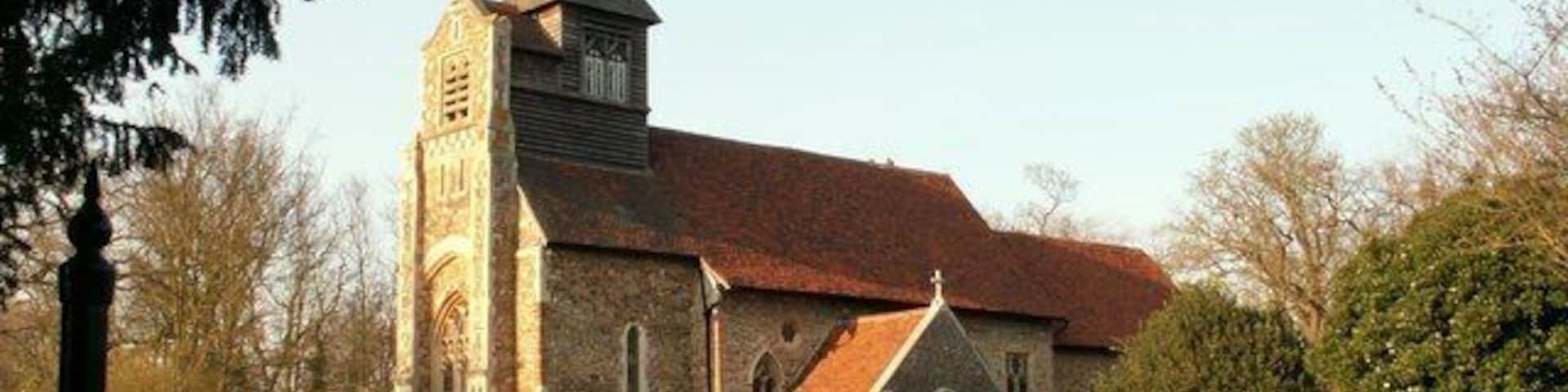 All Saints; the parish church of Great Braxted; All Saints; the parish church of Great Braxted This church stands in a very pleasant setting in the grounds of Braxted Park. The church is basically a Norman building with some later additions. The 13th century chancel was originally apsed. The materials used to build the church include Roman bricks, which probably came from Colchester.