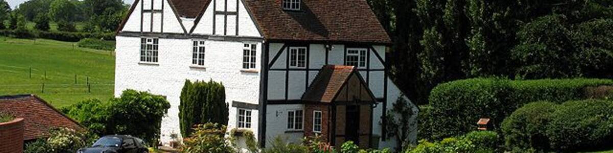 Carters Hill. This house is set off the byway on Carters Hill.