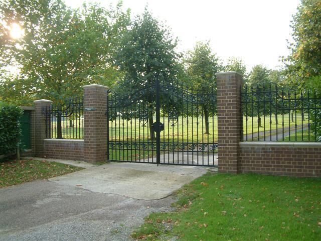 The Entrance to Finchampstead House.