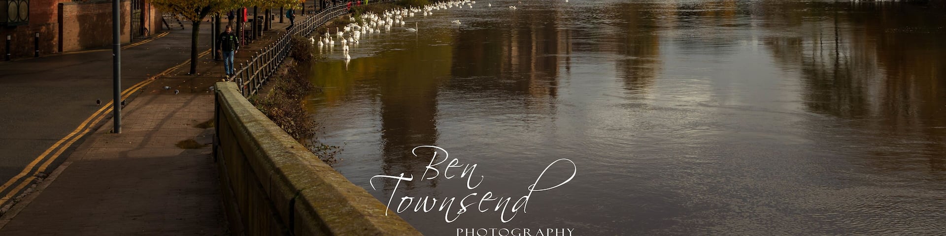 A great bridge with a cracking view of the Worcester Skyline.